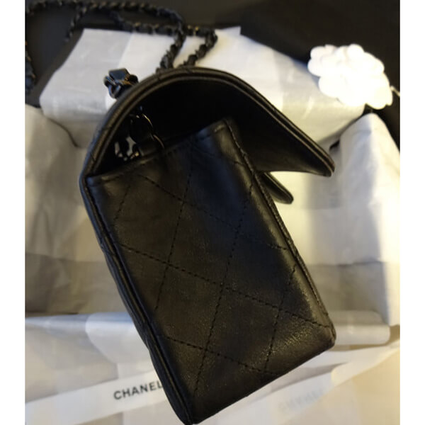 シャネルスーパーコピー ミニマト黒 2020新作限定 ブラック金具で超希少